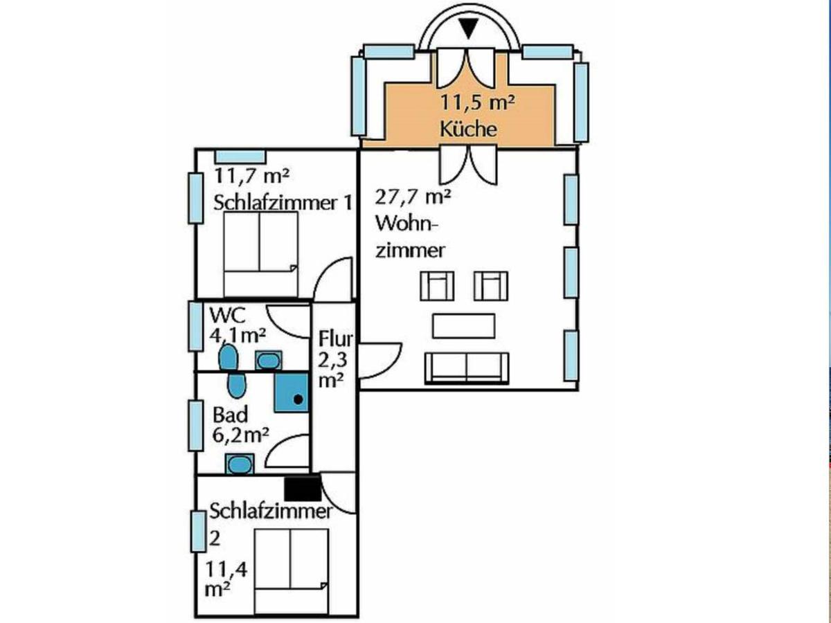 Villa Flora Heringsdorf  Eksteriør bilde