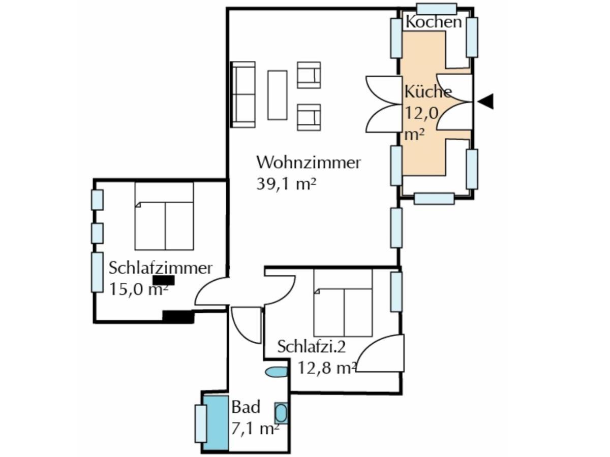 Villa Flora Heringsdorf  Eksteriør bilde